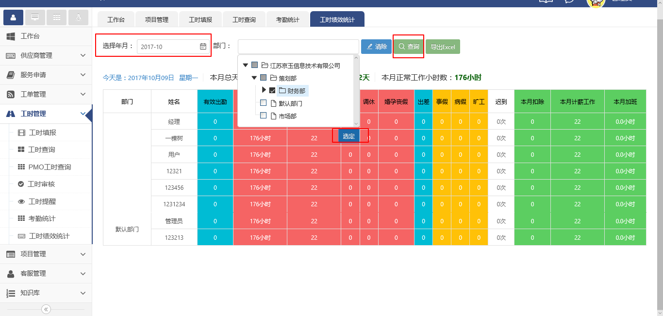 工時(shí)管理（工時(shí)績效統(tǒng)計(jì)）